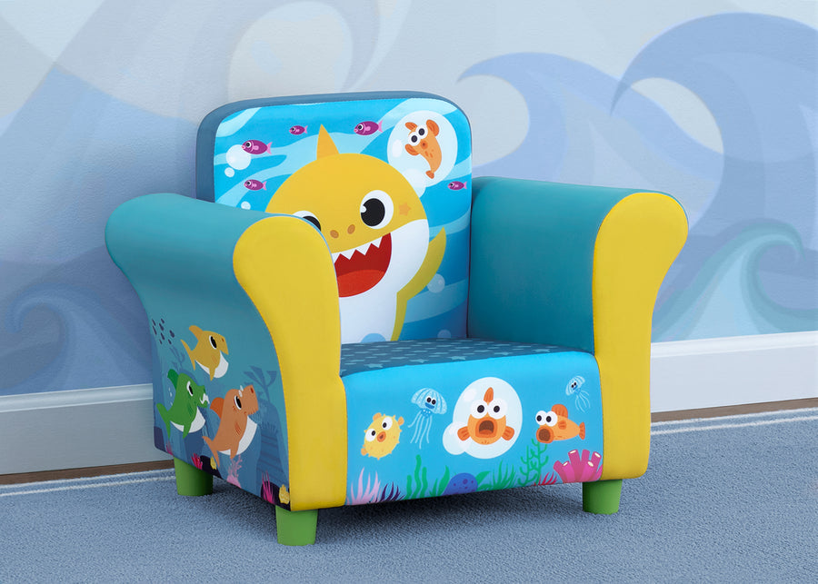 Baby Shark (1127) 1-Baby Shark Upholstered Chair