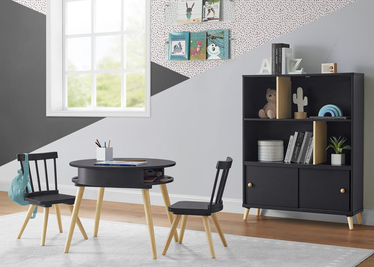 Midnight Grey with Natural (1372)