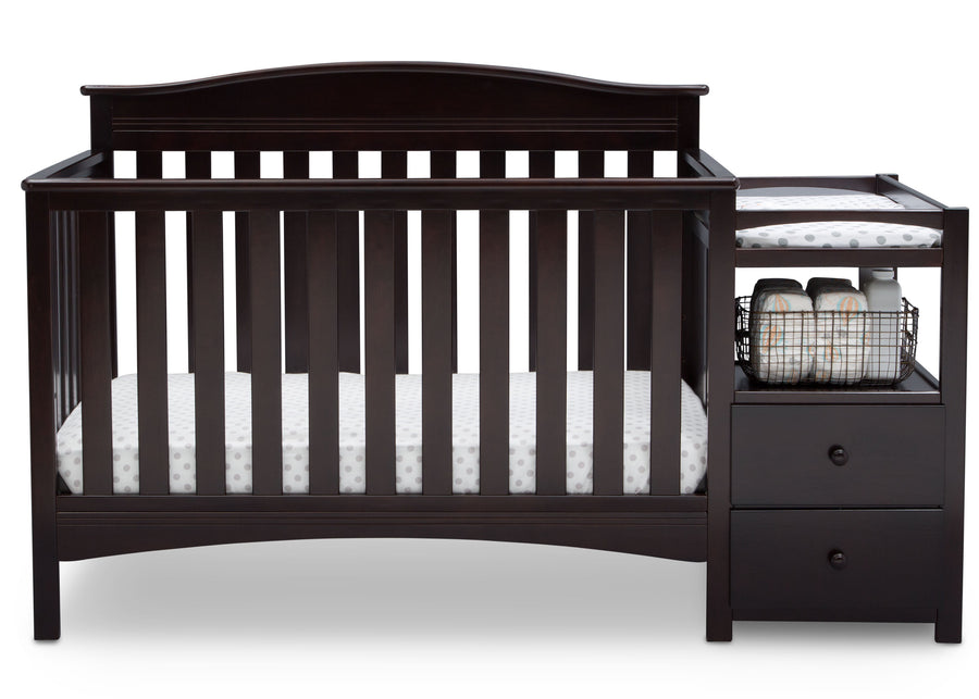 Dark Chocolate (207) 6-Birkley Convertible Crib and Changer