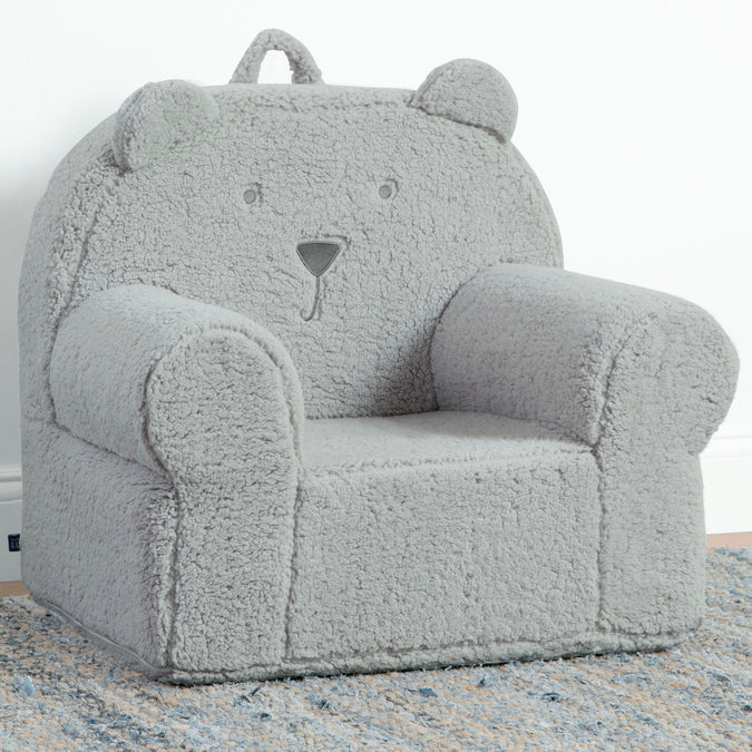 Grey Suede (5000) 20-babyGap Sherpa Bear Chair