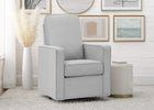 Light Grey (1458) 14-Skye Nursery Glider Swivel Chair with LiveSmart Fabric