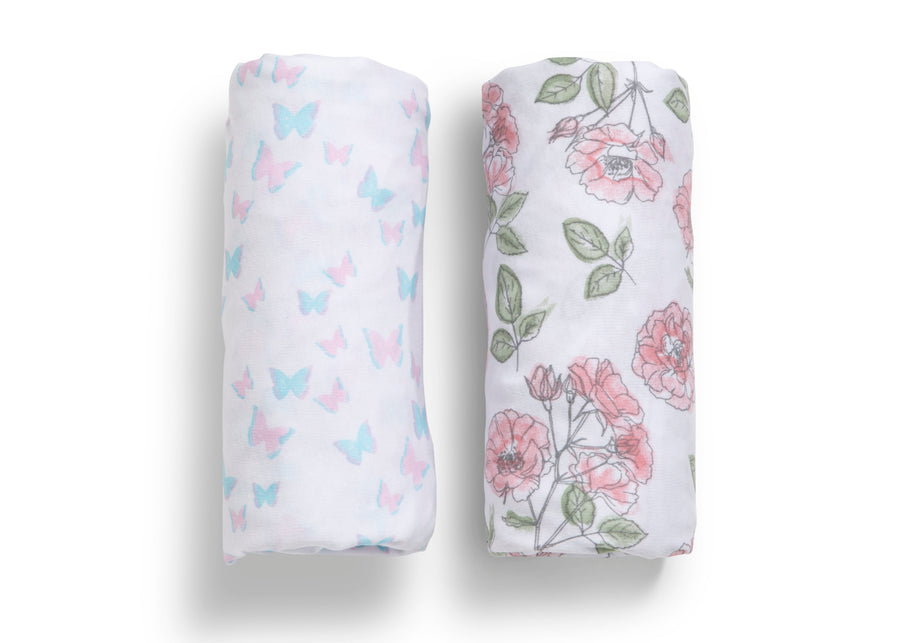 Garden Party (3019) 4-Garden Party Fitted Crib Sheets - 2 Pack