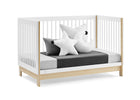 Bianca White with Natural (123) 12-babyGap Tate 4-in-1 Convertible Crib