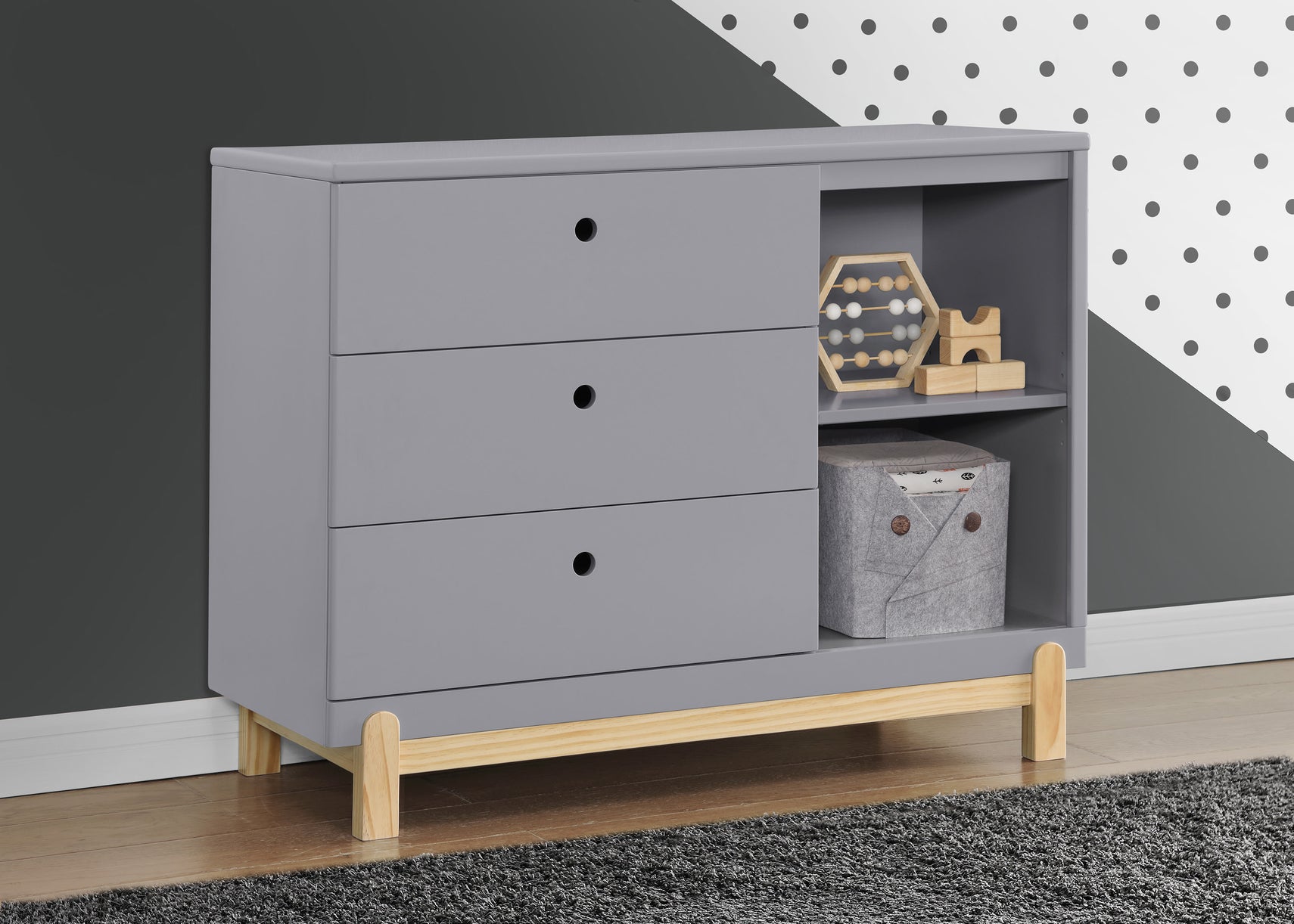 Grey with Natural (1359)