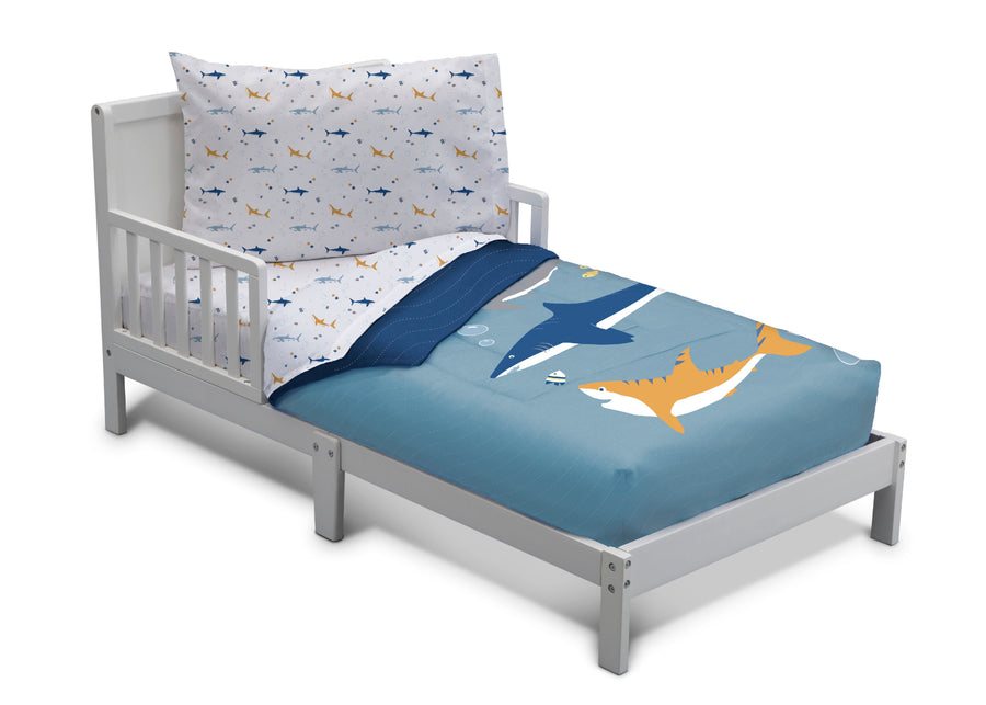 Marine Life (3214) 10-Boys 4-Piece Toddler Bedding Set