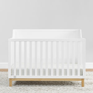 Bianca White with Natural (123) 33-babyGap Oxford 6-in-1 Convertible Crib