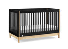 Ebony with Natural (1482) 3-babyGap Tate 4-in-1 Convertible Crib