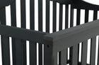 Textured Midnight Grey (1347) 11-Farmhouse 6-in-1 Convertible Baby Crib