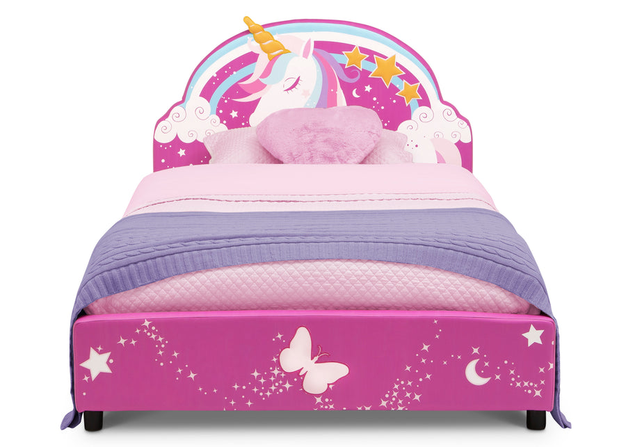 Unicorn (5063) 3-Unicorn Upholstered Twin Bed
