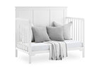 Textured White (1349) 22-Sweet Beginnings Sage Flat Top 6-in-1 Convertible Crib