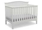 Bianca White (130) 8-Bennett 4-in-1 Convertible Crib