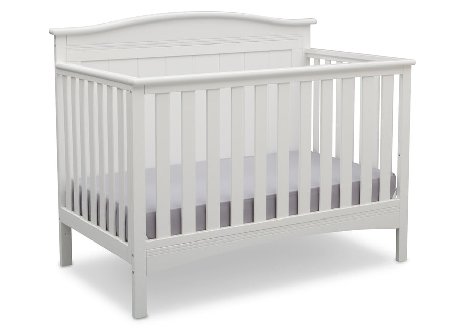 Bianca White (130) 8-Bennett 4-in-1 Convertible Crib