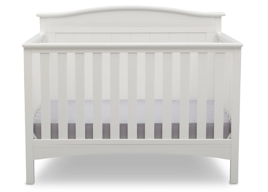 Bianca White (130) 1-Bennett 4-in-1 Convertible Crib