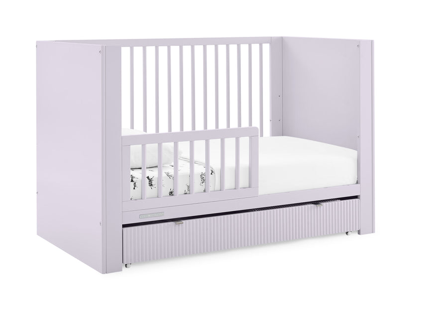 Lilac (539) 4-Cassie 4-in-1 Convertible Crib with Underdrawer