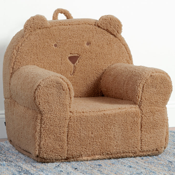 Tan (1280) 5-babyGap Sherpa Bear Chair