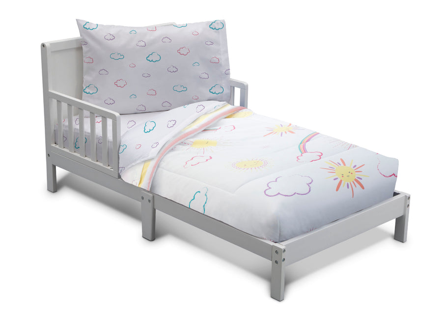 Sunshine (3018) 10-Girls 4-Piece Toddler Bedding Set