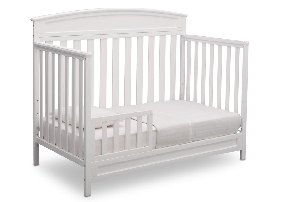 Bianca White (130) 4-Lila 5-in-1 Convertible Crib