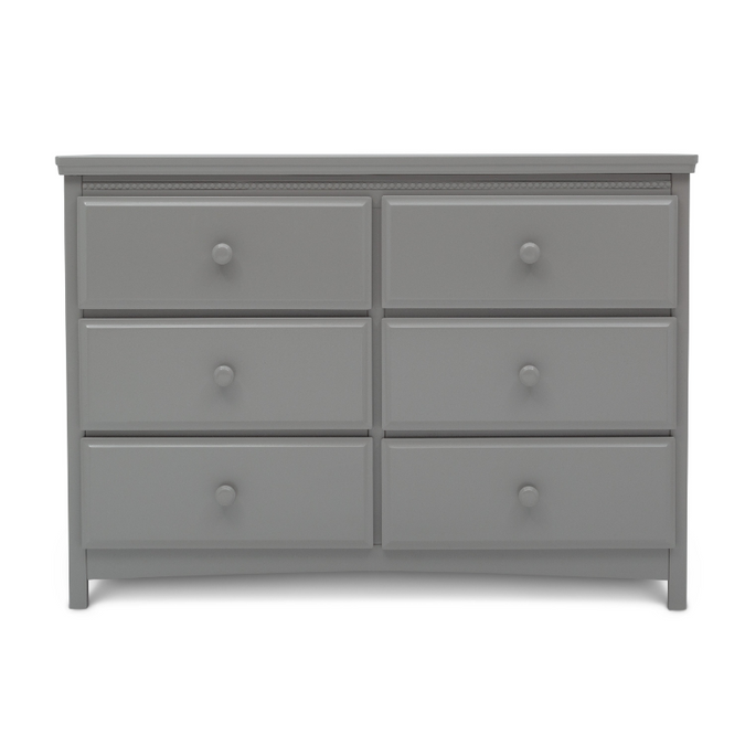 DCB: Grey (026) 10-Emerson 6 Drawer Dresser
