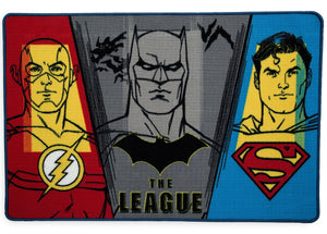 Delta Children Justice League (1215) Soft Area Rug with Non-Slip Backing (TR80057JL), Silo, a2a 2