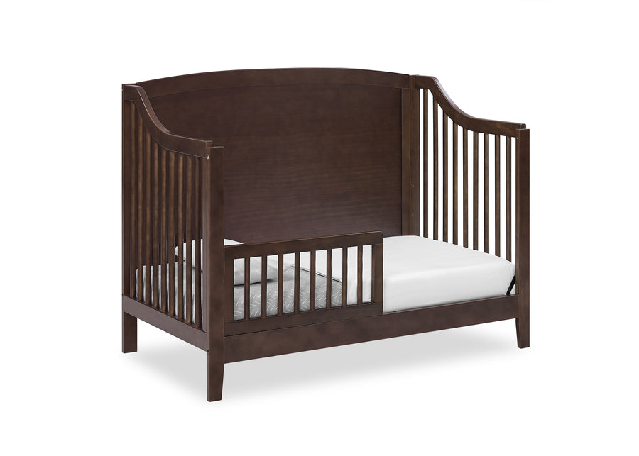 Walnut Espresso (1324) 4-Campbell 6-in-1 Convertible Crib