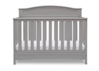 Grey (026) 24-Emery Deluxe 6-in-1 Convertible Crib