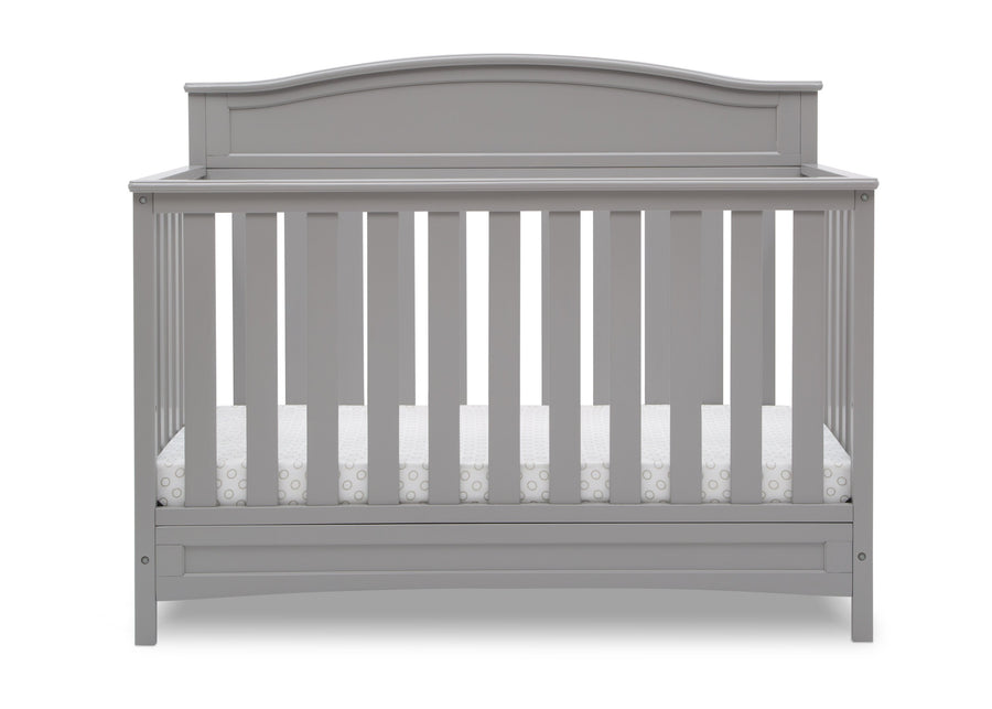 Grey (026) 24-Emery Deluxe 6-in-1 Convertible Crib
