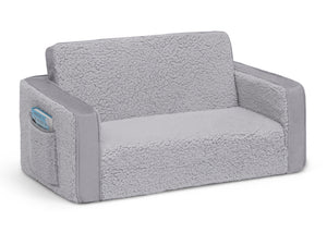 Grey Sherpa with Grey Suede (5048) 3