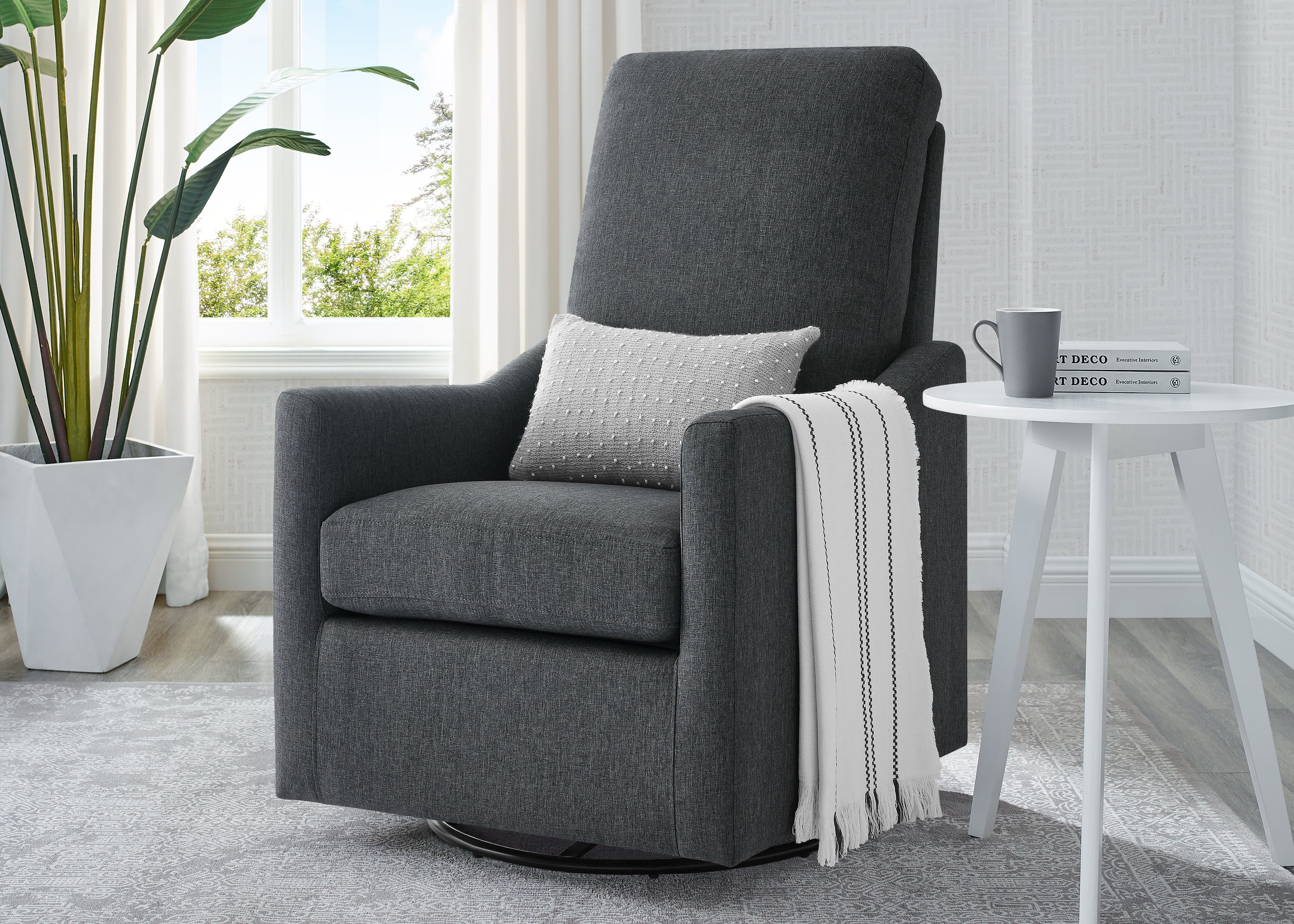 Adley Nursery Glider Swivel Rocker Chair - Delta Children