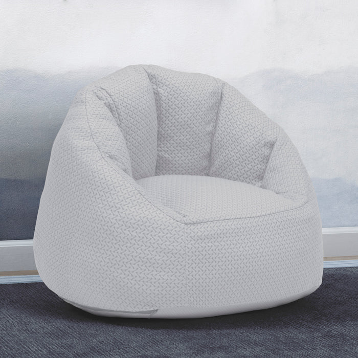 iComfort Grey (5080) 2-iComfort Fluffy Chair with Memory Foam Seat for Kids