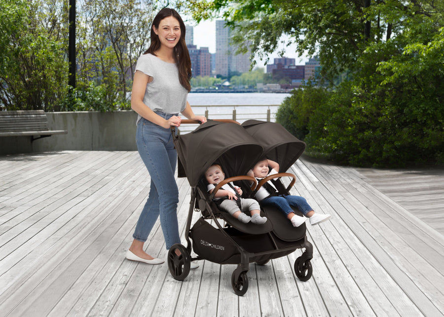 Black (001) 2-Cruzer Double Stroller