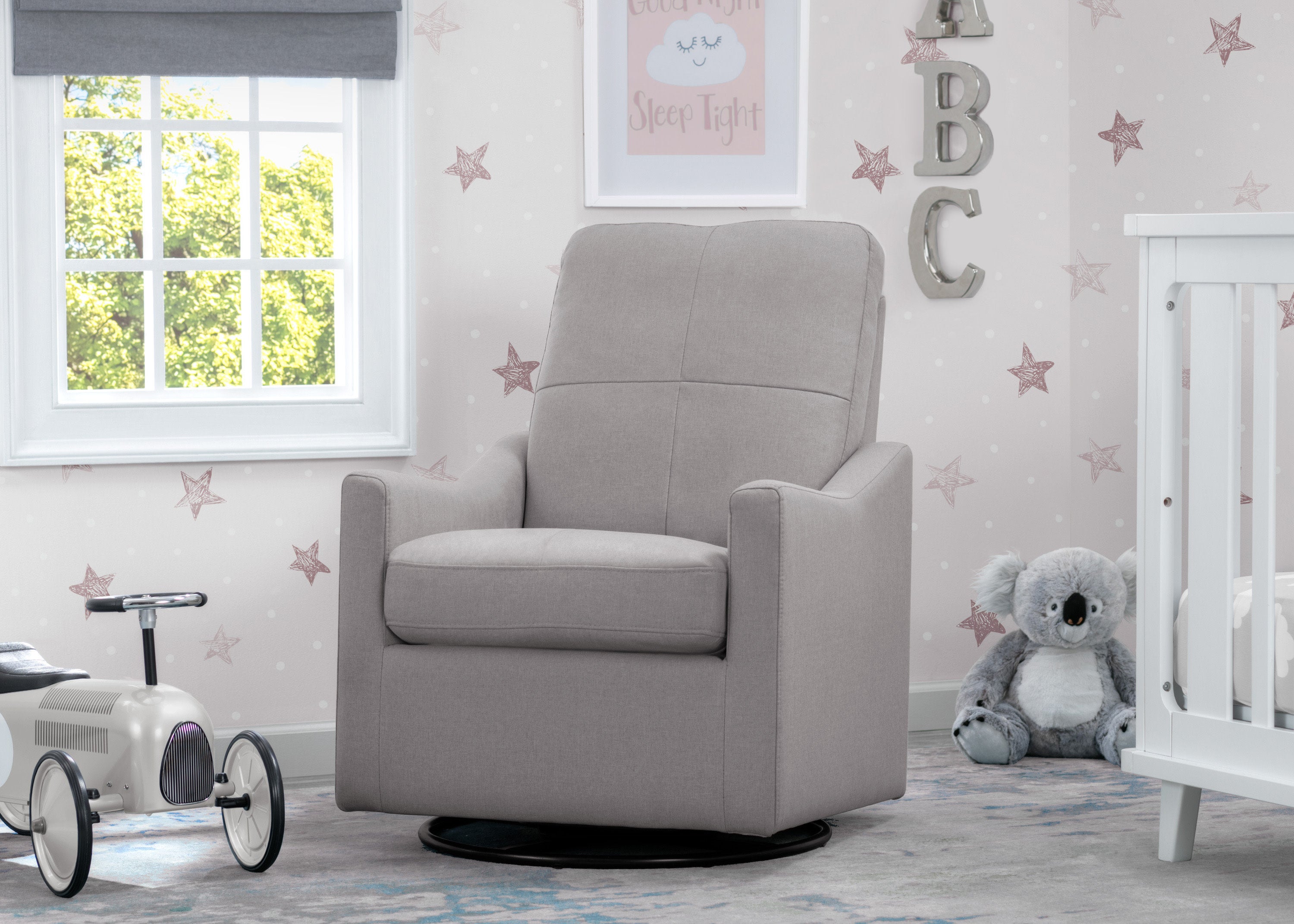 Kenwood Nursery Glider Swivel Rocker Chair - Delta Children