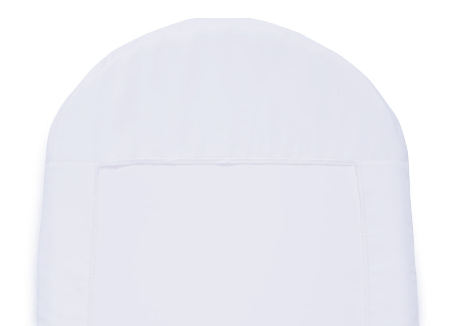White (100) 5-Fitted Bassinet Sheet Set, 2-Pack - Compatible with the Following Little Folks Bassinet: LF25405