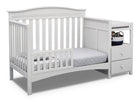 Bianca White (130) 9-Birkley Convertible Crib and Changer