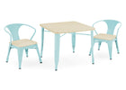 Aqua with Natural (478) 20-Bistro Kids Play Table (Chairs Not Included)