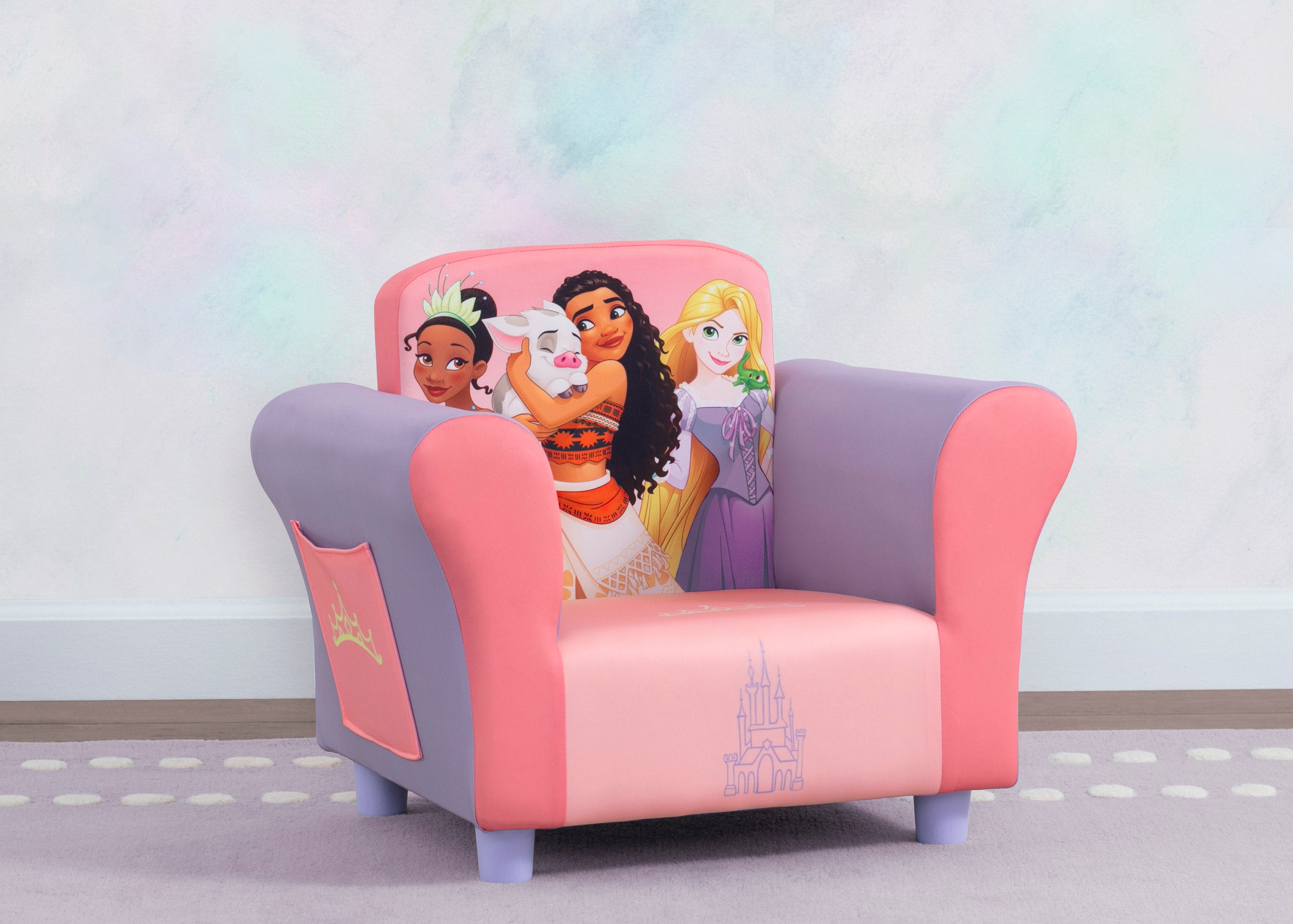 Princess Upholstered Chair - Delta Children
