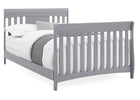 Grey (026) 7-Richmond 6-in-1 Convertible Baby Crib