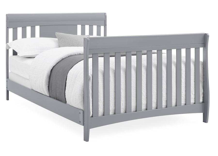 Grey (026) 7-Richmond 6-in-1 Convertible Baby Crib