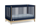 Navy with Natural (1481) 3-babyGap Tate 4-in-1 Convertible Crib