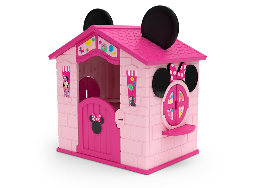 Minnie Mouse (1065) 5-Minnie Mouse Plastic Indoor/Outdoor Playhouse with Easy Assembly