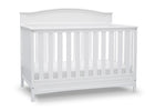 White (100) 2-Emery 4-in-1 Convertible Crib