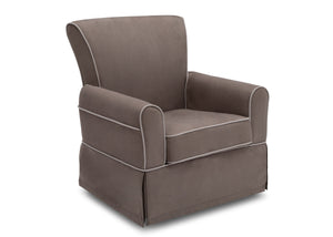 Graphite with Dove Grey (944) 15-Benbridge Upholstered Glider
