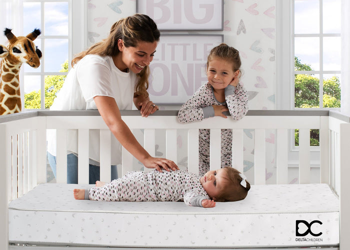 Sweet Beginnings Two-Stage Crib and Toddler MattressNo Color (NO)