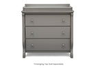 Grey (026) 1-Universal 3 Drawer Dresser