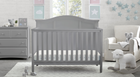 Grey (026) 48-Madrid 5-in-1 Convertible Crib