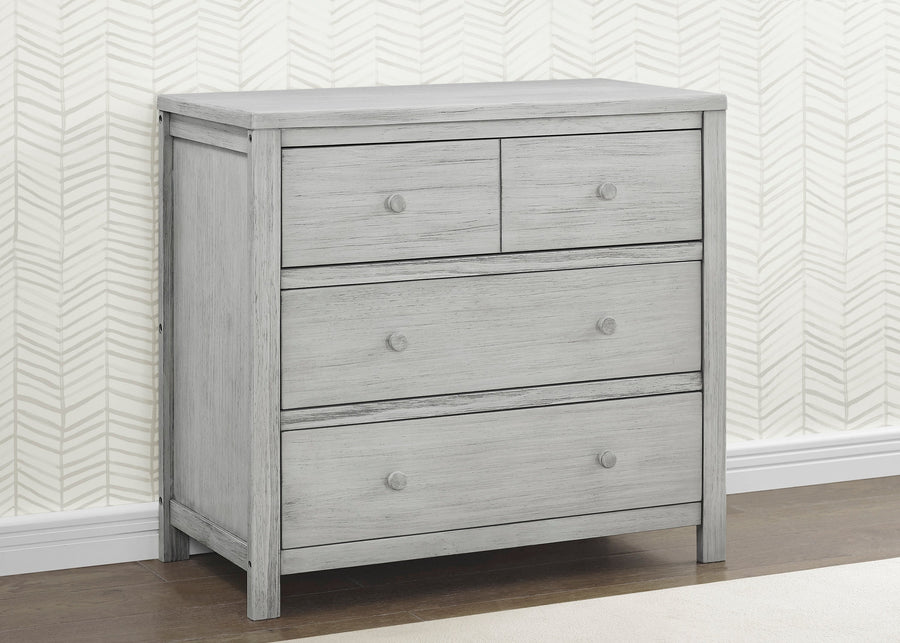 Rustic Mist (1373) 11-Cambridge 3 Drawer Dresser
