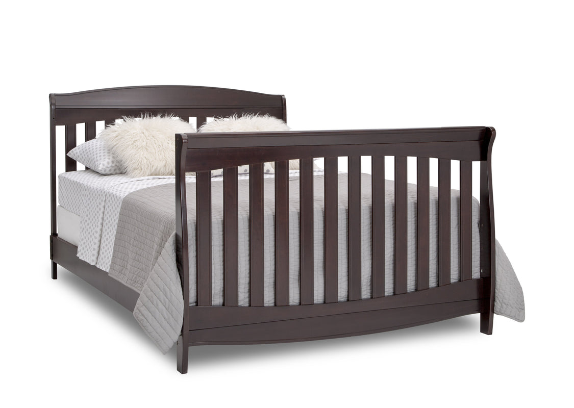 Colton 6-in-1 Convertible Crib Dark Chocolate (207)