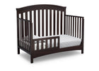 Dark Chocolate (207) 5-Emerson 4-in-1 Convertible Baby Crib