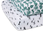 Modern Safari (3216) 5-Modern Safari Fitted Crib Sheets - 2 Pack