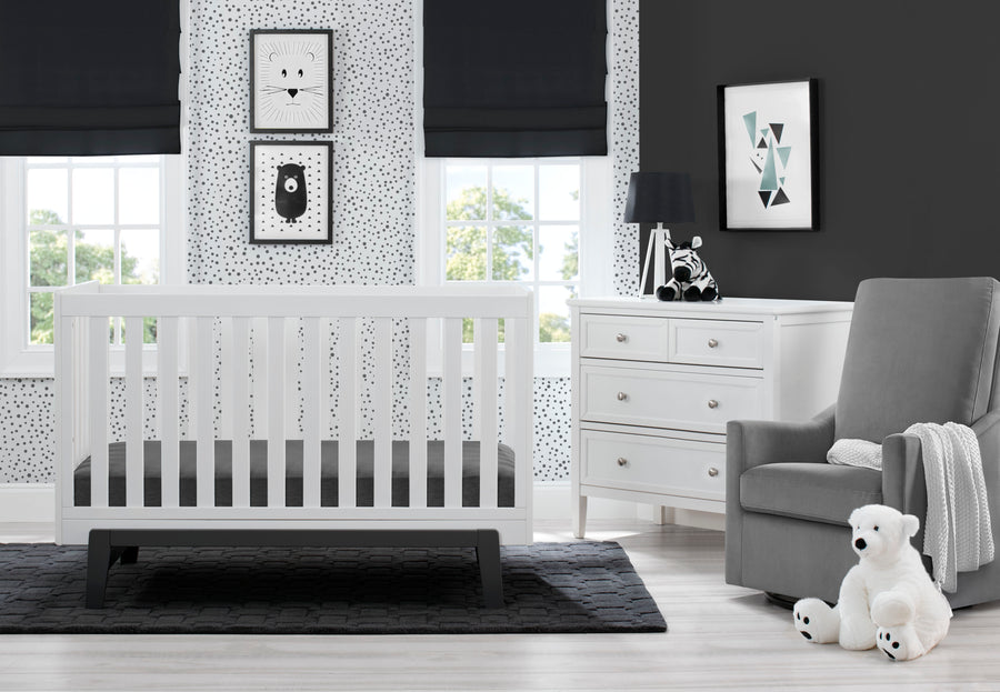 Aster 3-in-1 Convertible Crib 1-Aster 3-in-1 Convertible Crib