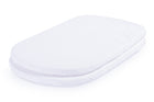 White (100) 3-Fitted Bassinet Sheet Set, 2-Pack - Compatible with the Following Simmons Kids Bassinet: 23351